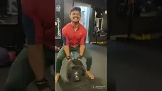 T- Bar row ( Weight loaded 200lbs ) | Strong | Fitness Freak | Amar Ku. Budharaj