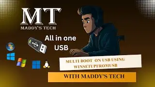 How to Create a Multiboot USB | Install Multiple OS in One USB (Maddy&rsquo;s Tech)