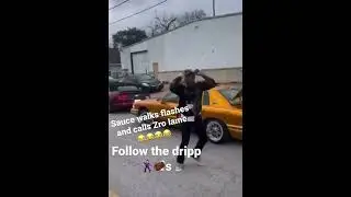 Sauce Walka flashes during video shoot  #saucewalka #tsf #Zro #Htownremix
