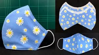 Fast and Easy 🔥🔥DIY 4 Layer Face Mask. Face Mask sewing tutorial.