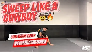 🤠 John Wayne Sweep That WORKS on Everyone! | Lorenz Sadychow (Roger Gracie Vienna)