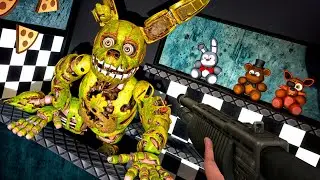 VENCENDO os ANIMATRONICOS de OUTRO JEITO no FNAF GMOD | ZERANDO