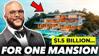 Tyler Perry's INSANE Life; $1.5 Billion MANSION, Rolls-Royces & Private Jets!
