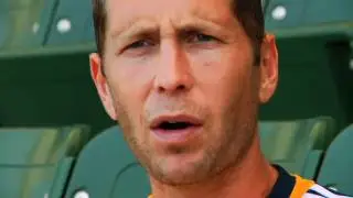 Gregg Berhalter: LA's coach on the field