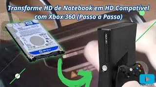 Passo a Passo: Formate um HD de Notebook para o Xbox 360 Original! #xbox #tecnologia