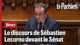 Direct - Suivez le discours de Sébastien Lecornu au Sénat