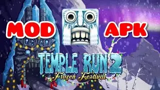 TEMPLE RUN 2 FROZEN FESTIVAL MOD APK CHRISTMAS SPECIAL GAMEPLAY
