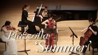 정열적인 여름🔥 피아졸라 사계의 ‘Summer’ for Piano Quatet (Arr. 이승호)