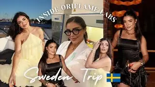 مشيت للسويد 🇸🇪 مع Oriflame | Exclusive Event & Labs Visit