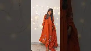 Amazon haul 🥰 trendy orange suit 🤔is it good??  #fashiondress  #dressootd #womensclothing #ytstudio