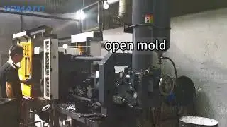 The 160-ton production process of YOMATO#diecastingmachine#yomato#factory#aluminumdiecasting