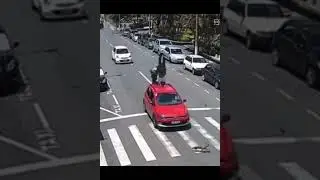 Funniest Accident : Man Escape from Death 😱 #shorts