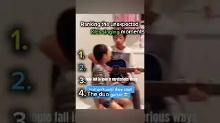 Kids singing moments🎶