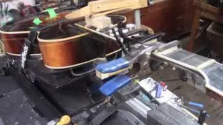 1929 Gibson L5 block- inlay replacement@StringTechWorkstations
