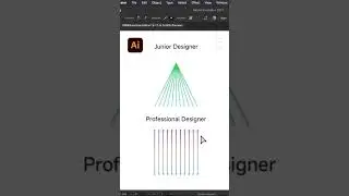 Boost Adobe Illustrator Workflow 😎 #graphicdesign #adobe #design #illustrator #photoshop #shorts