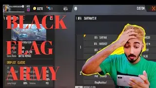 In custom room of @Black Flag Army Awaraa 007.Phantom ff . Garena free fire.