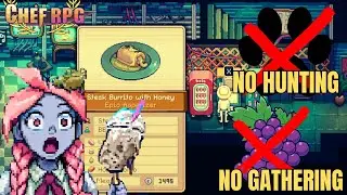 Can You Beat ChefRPG Without Gathering/Hunting/Foraging Anything?