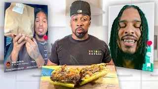 Trying Viral Oxtail Philly Cheesesteak!