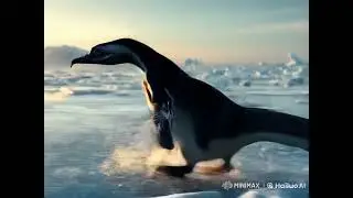 Penguin+snake #aigenerate #hybridcreature #hybrid #aiviralshort #india #ice #funny #penguin #snake
