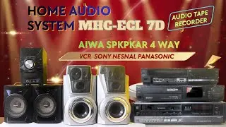 Home audio system MHC-ECL7D Bass Boost fully working DVD player  FM radio #hometheater #sony