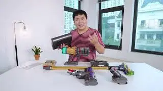 Mở hộp máy hút bụi mà lau được cả nhà đến từ Dyson