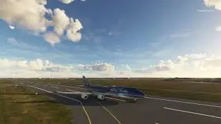Smooth Boeing 747 Landing at Copenhagen Kastrup Airport Under Calm Weather Conditions!