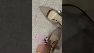 Comparing #dior #iconic #slingback #shoes; old #classic nude color vs the new rose&rsquo;!#dior #slingback