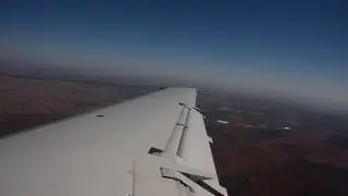 ✈ Embraer 140 South African Airlink Landing in Johannesburg from Nelspruit