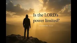 Is the Lord&rsquo;s Power Limited? &ndash; Christian Worship Music - Numbers 11:23 Nothing Is Impossible for God