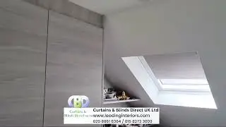 Blackout Roller Blinds and VELUX Blinds | www.leadinginteriors.com London Hertfordshire Bedfordshire