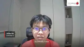 Julian Tan for Thinkers Cap Education Centre Pte Ltd Video Testimonials
