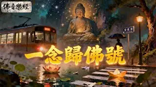 《一念歸佛號》｜南無阿彌陀佛 雨夜療癒｜放下萬千雜念 與過去和解 內心平安 ｜雨夜尾班車最後一班⋯⋯聽完這聲「南無阿彌陀佛」所有遺憾都放下了｜深度療癒佛曲 ｜#南無阿彌陀佛 #佛曲 #心靈療癒 #放下