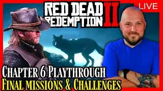 LIVE! 🔴RDR2 Chapter 6 playthrough! getting Low honor before the final missions