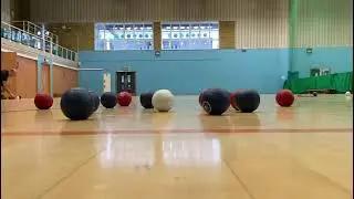 Boccia Ball in action