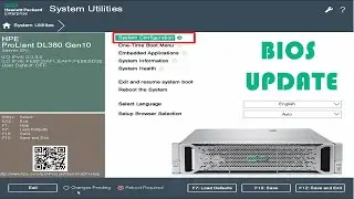 HP DL380 GEN10 BIOS UPDATE