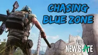 Chasing Blue Zone || Ghillie Suit Fail Camouflage || PUBG New State - JPKey