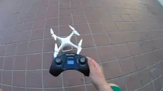 Cheerwing CW4 quadcopter unboxing and demo