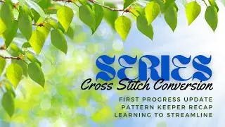 Cross Stitch Conversion Series: Episode Two #diamondpainting #crossstitch