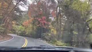 Scenic drive to pinnacle overlook in Cumberland Gap