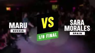 DHI EUROPE - 1VS1 DANCEHALL 1/8 - MARU (Russia) vs SARA MORALES (Spain)