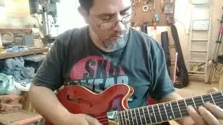Arquivo do Luthier: Guitarra Gibson ES339 Custom Shop Cherry Semi Hollow