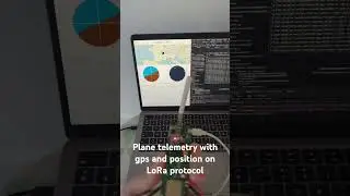 Plane telemetry with LoRa #arduino #aviation #engineering