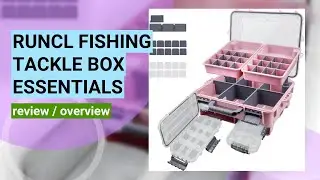 Review: RUNCL Universal Fishing Tackle Box - The Ultimate Waterproof Storage Solution!