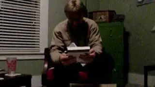 Robert Cheeke seeing his Vegan Bodybuilding Book for the first time