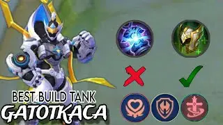 Gatotkaca Best Build Tank - New Meta Core Item - Build Top 1 Global Gatotkaca - Mobile Legends 2023