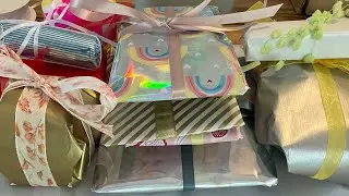 Claire&rsquo;s ASMR Gift wrapping 💝 1 HOUR wrapping beauty products 💝 no talking 🌈