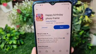 Happy birthday photo frame app kaise use kare !! How to use happy birthday photo frame app 