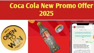 Coca - Cola Scan & Win ICC tickets and Prizes || Coca Cola new Promo 2025 || Scan And win