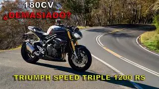 TRIUMPH SPEED TRIPLE 1200 RS - Del CIRCUITO para la CALLE - REVIEW