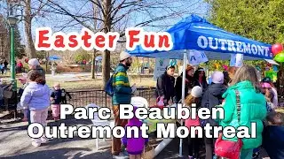 Parc Beaubien Family Fun in Outremont Montreal |Easter Egg Hunt 2025
